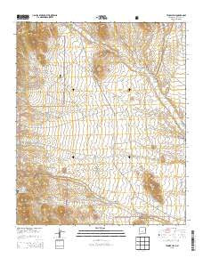 Tenmile Hill New Mexico Historical topographic map, 1:24000 scale, 7.5 X 7.5 Minute, Year 2013