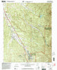 Tesuque New Mexico Historical topographic map, 1:24000 scale, 7.5 X 7.5 Minute, Year 2002