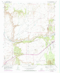 Tetilla Peak New Mexico Historical topographic map, 1:24000 scale, 7.5 X 7.5 Minute, Year 1953
