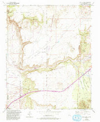 Tetilla Peak New Mexico Historical topographic map, 1:24000 scale, 7.5 X 7.5 Minute, Year 1953