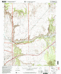Tetilla Peak New Mexico Historical topographic map, 1:24000 scale, 7.5 X 7.5 Minute, Year 2002