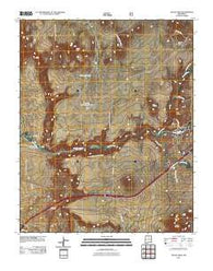 Tetilla Peak New Mexico Historical topographic map, 1:24000 scale, 7.5 X 7.5 Minute, Year 2011