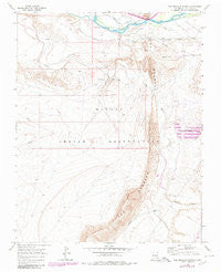 The Hogback North New Mexico Historical topographic map, 1:24000 scale, 7.5 X 7.5 Minute, Year 1966