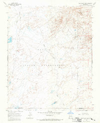 The Pillar 3 SE New Mexico Historical topographic map, 1:24000 scale, 7.5 X 7.5 Minute, Year 1966