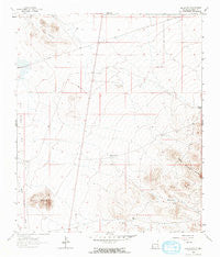 The Saltys New Mexico Historical topographic map, 1:24000 scale, 7.5 X 7.5 Minute, Year 1964