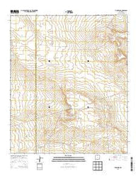 The Divide New Mexico Historical topographic map, 1:24000 scale, 7.5 X 7.5 Minute, Year 2013