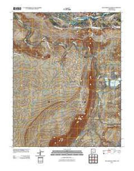 The Hogback North New Mexico Historical topographic map, 1:24000 scale, 7.5 X 7.5 Minute, Year 2010