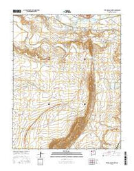 The Hogback North New Mexico Current topographic map, 1:24000 scale, 7.5 X 7.5 Minute, Year 2017