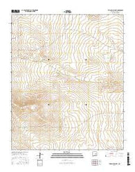 The Old Dry Lake New Mexico Current topographic map, 1:24000 scale, 7.5 X 7.5 Minute, Year 2017