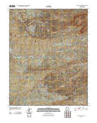 The Pillar NW New Mexico Historical topographic map, 1:24000 scale, 7.5 X 7.5 Minute, Year 2010