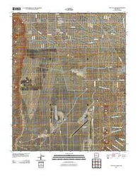 The Volcanoes New Mexico Historical topographic map, 1:24000 scale, 7.5 X 7.5 Minute, Year 2010