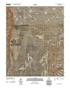 The Volcanoes New Mexico Historical topographic map, 1:24000 scale, 7.5 X 7.5 Minute, Year 2010