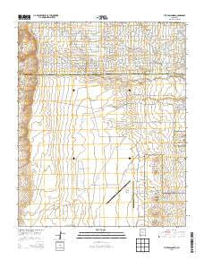 The Volcanoes New Mexico Historical topographic map, 1:24000 scale, 7.5 X 7.5 Minute, Year 2013
