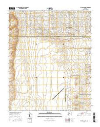 The Volcanoes New Mexico Current topographic map, 1:24000 scale, 7.5 X 7.5 Minute, Year 2017