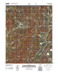 The Wall New Mexico Historical topographic map, 1:24000 scale, 7.5 X 7.5 Minute, Year 2011