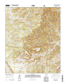 Third Canyon New Mexico Historical topographic map, 1:24000 scale, 7.5 X 7.5 Minute, Year 2013