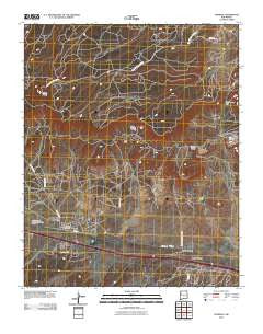 Thoreau New Mexico Historical topographic map, 1:24000 scale, 7.5 X 7.5 Minute, Year 2010