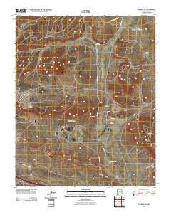Thoreau NE New Mexico Historical topographic map, 1:24000 scale, 7.5 X 7.5 Minute, Year 2011