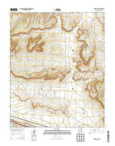 Thoreau NE New Mexico Historical topographic map, 1:24000 scale, 7.5 X 7.5 Minute, Year 2013