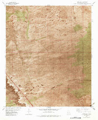 Thorn Well New Mexico Historical topographic map, 1:24000 scale, 7.5 X 7.5 Minute, Year 1982