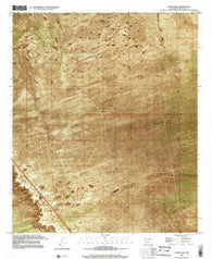 Thorn Well New Mexico Historical topographic map, 1:24000 scale, 7.5 X 7.5 Minute, Year 1996