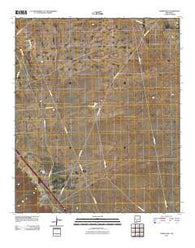 Thorn Well New Mexico Historical topographic map, 1:24000 scale, 7.5 X 7.5 Minute, Year 2010