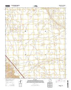 Thorn Well New Mexico Historical topographic map, 1:24000 scale, 7.5 X 7.5 Minute, Year 2013