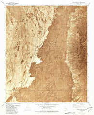 Three Rivers NW New Mexico Historical topographic map, 1:24000 scale, 7.5 X 7.5 Minute, Year 1981