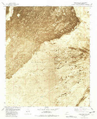 Three Rivers SW New Mexico Historical topographic map, 1:24000 scale, 7.5 X 7.5 Minute, Year 1981