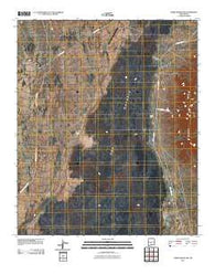 Three Rivers NW New Mexico Historical topographic map, 1:24000 scale, 7.5 X 7.5 Minute, Year 2010