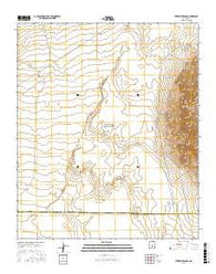 Three Rivers NW New Mexico Current topographic map, 1:24000 scale, 7.5 X 7.5 Minute, Year 2017