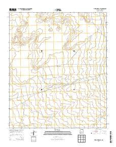 Three Rivers SW New Mexico Historical topographic map, 1:24000 scale, 7.5 X 7.5 Minute, Year 2013