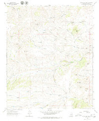 Thumb Tank Peak New Mexico Historical topographic map, 1:24000 scale, 7.5 X 7.5 Minute, Year 1963