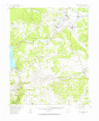 Tierra Amarilla New Mexico Historical topographic map, 1:62500 scale, 15 X 15 Minute, Year 1955