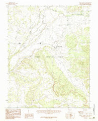 Tierra Amarilla New Mexico Historical topographic map, 1:24000 scale, 7.5 X 7.5 Minute, Year 1983