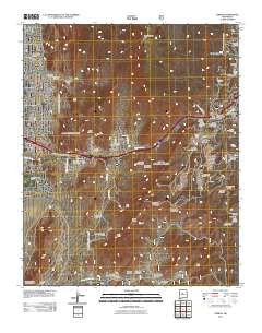 Tijeras New Mexico Historical topographic map, 1:24000 scale, 7.5 X 7.5 Minute, Year 2011