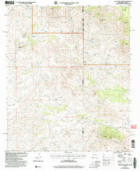 Tillie Hall Peak New Mexico Historical topographic map, 1:24000 scale, 7.5 X 7.5 Minute, Year 2005