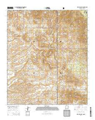Tillie Hall Peak New Mexico Historical topographic map, 1:24000 scale, 7.5 X 7.5 Minute, Year 2013
