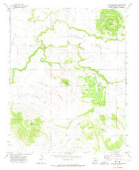 Tinaja Mountain New Mexico Historical topographic map, 1:24000 scale, 7.5 X 7.5 Minute, Year 1971