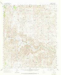 Tinnie New Mexico Historical topographic map, 1:62500 scale, 15 X 15 Minute, Year 1961