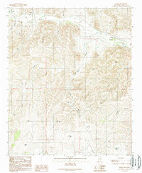 Tinnie New Mexico Historical topographic map, 1:24000 scale, 7.5 X 7.5 Minute, Year 1989