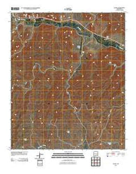 Tinnie New Mexico Historical topographic map, 1:24000 scale, 7.5 X 7.5 Minute, Year 2010