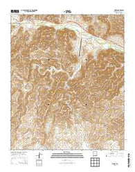 Tinnie New Mexico Current topographic map, 1:24000 scale, 7.5 X 7.5 Minute, Year 2013