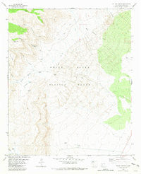 Tip Top Canyon New Mexico Historical topographic map, 1:24000 scale, 7.5 X 7.5 Minute, Year 1981