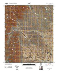 Tip Top Canyon New Mexico Historical topographic map, 1:24000 scale, 7.5 X 7.5 Minute, Year 2010