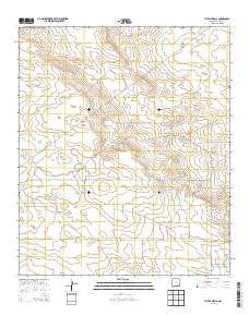 Tip Top Wells New Mexico Historical topographic map, 1:24000 scale, 7.5 X 7.5 Minute, Year 2013