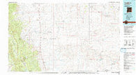 Toadlena New Mexico Historical topographic map, 1:100000 scale, 30 X 60 Minute, Year 1980
