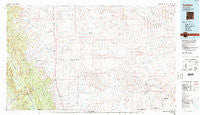 Toadlena New Mexico Historical topographic map, 1:100000 scale, 30 X 60 Minute, Year 1980