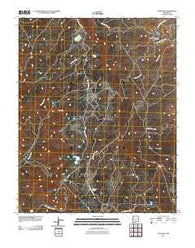 Toadlena New Mexico Historical topographic map, 1:24000 scale, 7.5 X 7.5 Minute, Year 2011