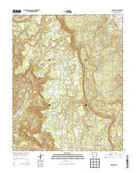 Toadlena New Mexico Historical topographic map, 1:24000 scale, 7.5 X 7.5 Minute, Year 2013